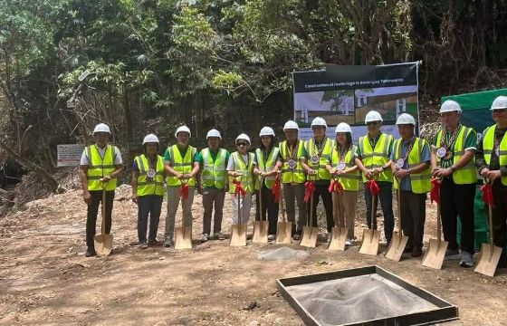 Footbridge and classroom project, Tubigon, Bohol